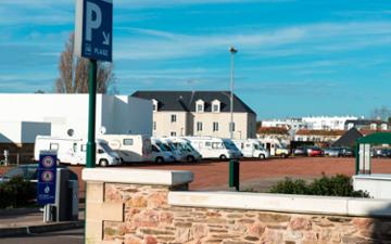 Aire camping car aux Sables d'olonne