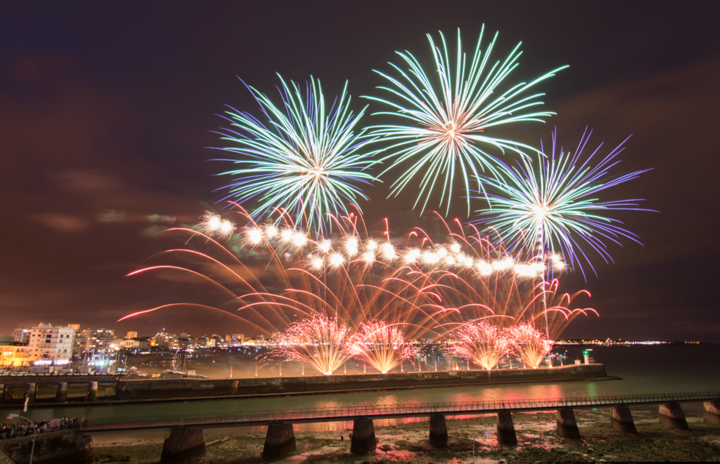 feu d'artifice