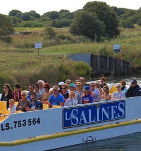 Les Salines en Bateau