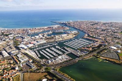 Port olona vue du ciel